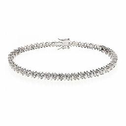 Amazon Collection JEB00004_121CL7QD00 Cubic Zirconia (CZ) Silver Ag925 Bracelet