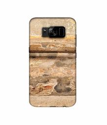 Amazon Brand - Solimo Designer Rushed Marble 3D Printed Hard Back Case Mobile Cover for Samsung Galaxy S8 Plus