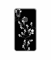 Amazon Brand - Solimo Designer Color Flowers UV Printed Soft Back Case Mobile Cover for Vivo V9