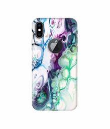 Amazon Brand - Solimo Designer Multicolour Flash 3D Printed Hard Back Case Mobile Cover for Apple iPhone Xs Max (Logo Cut)