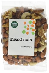 Whole Foods Market Mixed Nuts, 250 g