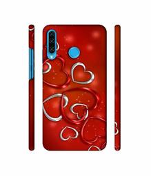 Amazon Brand - Solimo Designer Hearts 3D Printed Hard Back Case Mobile Cover for Huawei P30 Lite