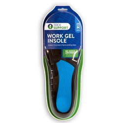 Trek Support Work Gel Insole Men, Size 8-14, 1 Pair