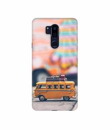 Amazon Brand - Solimo Designer Toy Bus 3D Printed Hard Back Case Mobile Cover for LG G7 ThinQ