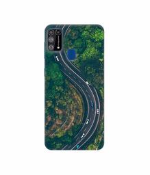 Amazon Brand - Solimo Designer Racing Track 3D Printed Hard Back Case Mobile Cover for Samsung Galaxy M31