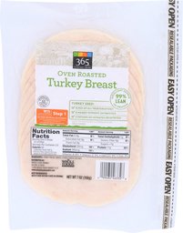 365 Everyday Value, Oven Roasted Turkey Breast, 7 oz