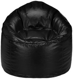 Amazon Brand - Solimo Mudda XXXL Bean Bag Cover Without Beans (Black)