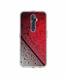 Amazon Brand - Solimo Designer Water Drop On Glass UV Printed Soft Back Case Mobile Cover for Oppo Reno 2Z