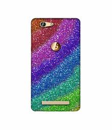 Amazon Brand - Solimo Designer Multicolor Sparkle 3D Printed Hard Back Case Mobile Cover for Gionee F103 Pro