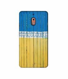 Amazon Brand - Solimo Designer Wooden Pattern 3D Printed Hard Back Case Mobile Cover for Nokia 2.1