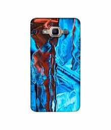 Amazon Brand - Solimo Designer Zik Zak Color Mixing 3D Printed Hard Back Case Mobile Cover for Samsung Galaxy J2 Prime