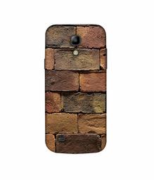 Amazon Brand - Solimo Designer Burn Bricks 3D Printed Hard Back Case Mobile Cover for Samsung Galaxy S4 Mini