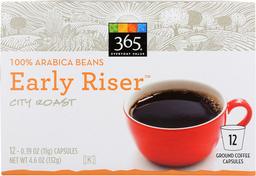 365 Everyday Value, Early Riser Coffee Capsules, 12 ct