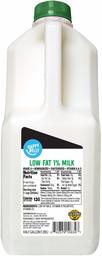 Amazon Brand - Happy Belly 1% Low Fat Milk, Half Gallon, 64 Fl. Oz