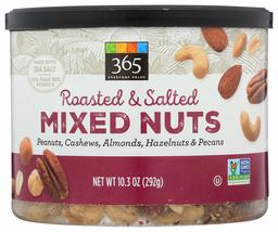 365 EVERYDAY VALUE Roasted and Salted Mixed Nuts, 10.3 OZ