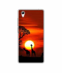 Amazon Brand - Solimo Designer Sunshade UV Printed Soft Back Case Mobile Cover for Vivo Y51L