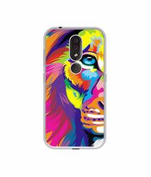 Amazon Brand - Solimo Designer Funny Cat Pattern Print UV Printed Soft Back Case Mobile Cover for Nokia 4.2