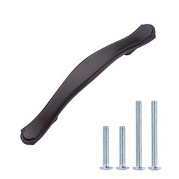 AmazonBasics – möbelhandtag, klassisk, konstnärlig design, längd: 13 cm 10-pack 13 cm (7,62 cm Lochmitte zu Lochmitte) Oljad brons