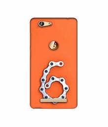 Amazon Brand - Solimo Designer Number Six 3D Printed Hard Back Case Mobile Cover for Gionee F103 Pro