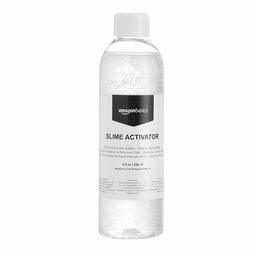 AmazonBasics Glue Slime Activator Solution, 8-oz- Great for Making Slime