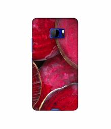 Amazon Brand - Solimo Designer Red Texture 3D Printed Hard Back Case Mobile Cover for HTC U Ultra