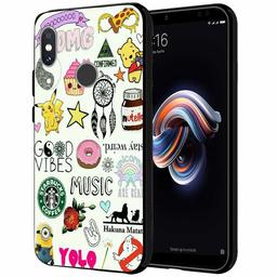 Amazon Brand - Solimo Designer Music Printed Hard Back Case Mobile Cover for Redmi Note 5 Pro (D1276)