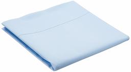 AmazonBasics - Lenzuolo 'Everyday' in 100% cotone, 275 x 275 cm - Blu