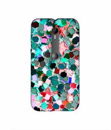 Amazon Brand - Solimo Designer Multicolor Stone 3D Printed Hard Back Case Mobile Cover for Motorola Moto G 3rd Generation