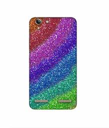 Amazon Brand - Solimo Designer Multicolor Sparkle 3D Printed Hard Back Case Mobile Cover for Lenovo Vibe K5 Plus