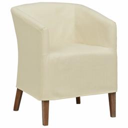 Amazon Brand – Stone & Beam Candice Slipcover Dining Room Kitchen Chair, 30.5