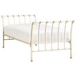 Amazon Brand – Stone & Beam Barrett French Country Metal Twin Daybed Frame, 91