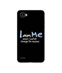 Amazon Brand - Solimo Designer Quotes UV Printed Soft Back Case Mobile Cover for LG Q6