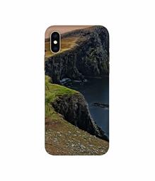 Amazon Brand - Solimo Designer Mountain Valley 3D Printed Hard Back Case Mobile Cover for Apple iPhone Xs Max