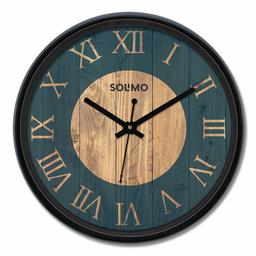 Amazon Brand - Solimo Design16 12-inch Wall Clock