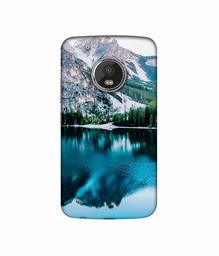 Amazon Brand - Solimo Designer Lake Mountain UV Printed Soft Back Case Mobile Cover for Motorola Moto G5 Plus