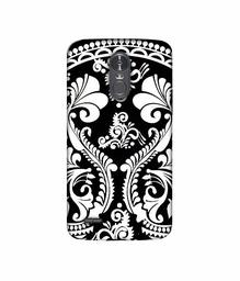 Amazon Brand - Solimo Designer Round White Rangoli 3D Printed Hard Back Case Mobile Cover for LG Stylus 3