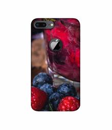 Amazon Brand - Solimo Designer Berries 3D Printed Hard Back Case Mobile Cover for Apple iPhone 8 Plus (with Logo Cut)