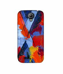 Amazon Brand - Solimo Designer X Multicolor Texture 3D Printed Hard Back Case Mobile Cover for Samsung Galaxy S4 GT i9500