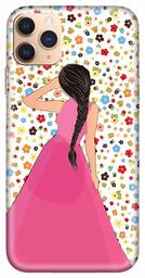 Amazon Brand - Solimo Designer Girl Design 3D Printed Hard Back Case Mobile Cover for Apple iPhone 11 Pro Max