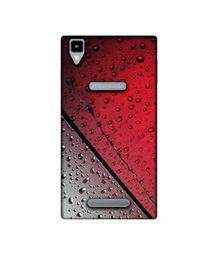 Amazon Brand - Solimo Designer Water Drop On Glass UV Printed Soft Back Case Mobile Cover for Panasonic Eluga A2