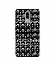 Amazon Brand - Solimo Designer White Flowers Pattern 3D Printed Hard Back Case Mobile Cover for Huawei Mate 9