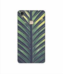 Amazon Brand - Solimo Designer Leaf Texture 3D Printed Hard Back Case Mobile Cover for Vivo V3 Max