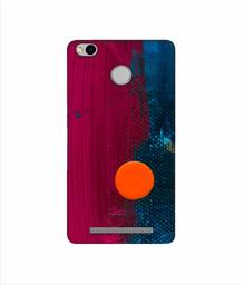 Amazon Brand - Solimo Designer Pink and Blue Brush Texture 3D Printed Hard Back Case Mobile Cover for Xiaomi Redmi 3S Prime