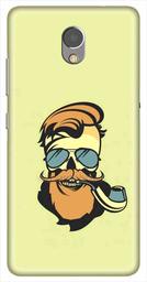 Amazon Brand - Solimo Designer Beard Man Brown 3D Printed Hard Back Case Mobile Cover for Lenovo P2