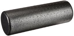 AmazonBasics High-Density Round Foam Roller, 18 Inches, Black