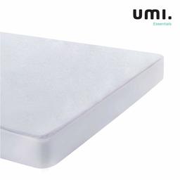 UMI. Essentials Waterproof Mattress Protector Terry Cotton Cover - Fitted, Super King (180x190/200cm)