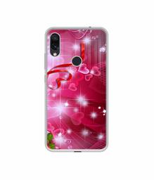 Amazon Brand - Solimo Designer Love UV Printed Soft Back Case Mobile Cover for Mi Redmi Note 7 / Note 7S / Note 7 Pro