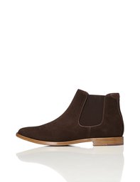 Amazon Brand - find. Albert, Men’s Chelsea Boots Chelsea Boots, Brown (Brown), US 11