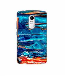 Amazon Brand - Solimo Designer Blue Oil Color 3D Printed Hard Back Case Mobile Cover for Lenovo Vibe X3