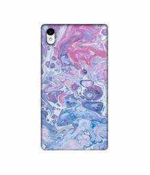 Amazon Brand - Solimo Designer Oil Paint on Marble 3D Printed Hard Back Case Mobile Cover for Sony Xperia Z2